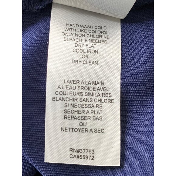 New Laundry Shelli Segal Blue Lace Bodycon Overlay Dress Size 8 RR10255 $168 - Picture 6 of 8